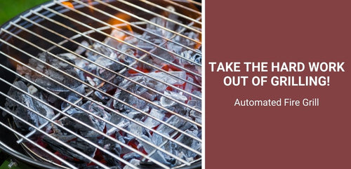 Bring Your Food Closer to the Flames Than Ever Before - Automated Fire Grill!