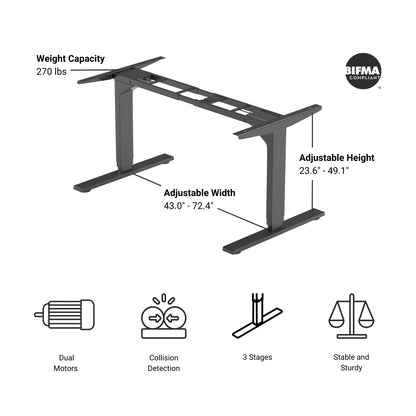 Solo Ryzer Frame-Dual Table Lift features